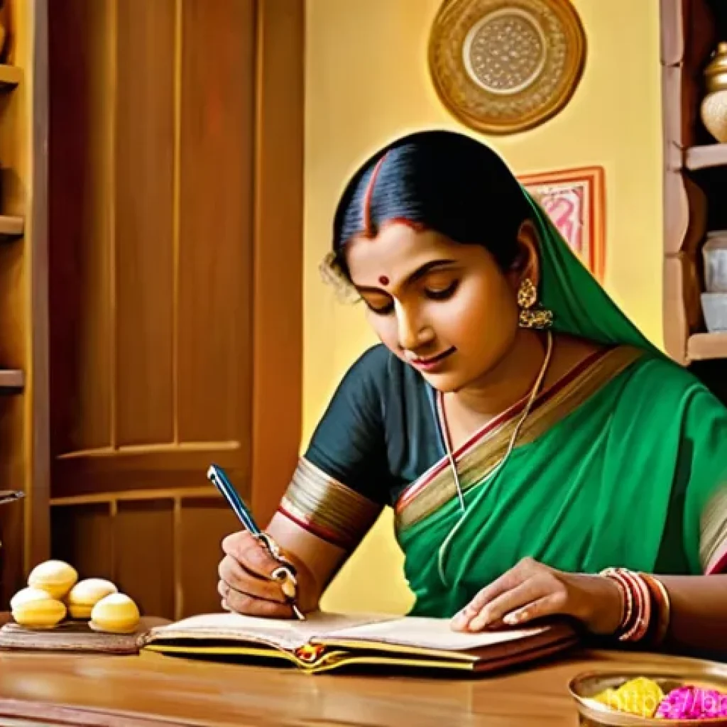 제과업계 업무일기 작성법 - **Prompt 1: Dedicated Sweet Shop Owner Organizing Daily Tasks**
A realistic image of a middle-ag...