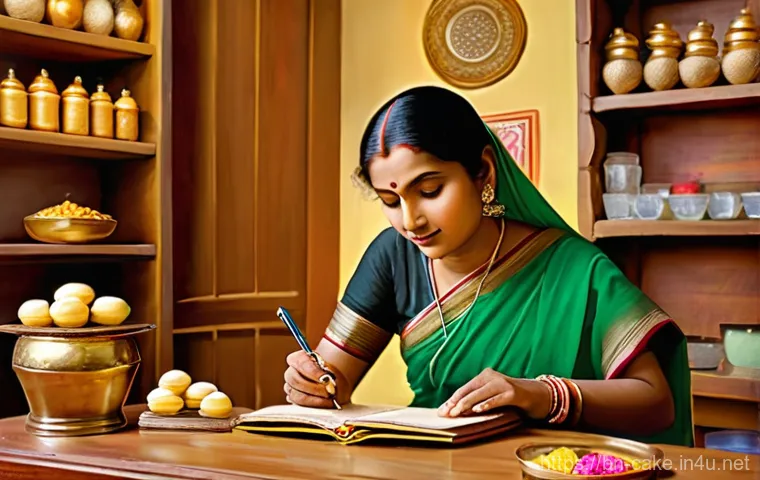 제과업계 업무일기 작성법 - **Prompt 1: Dedicated Sweet Shop Owner Organizing Daily Tasks**
A realistic image of a middle-ag...