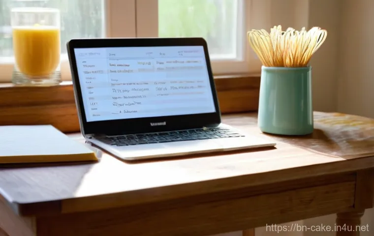 제과 기능사 필기 시험 대비법 - Image Prompt 1: The Aspiring Baker's Study Nook**